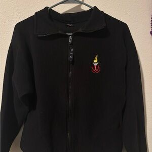 Vintage USA Olympic Zip-Up Jacket W medium